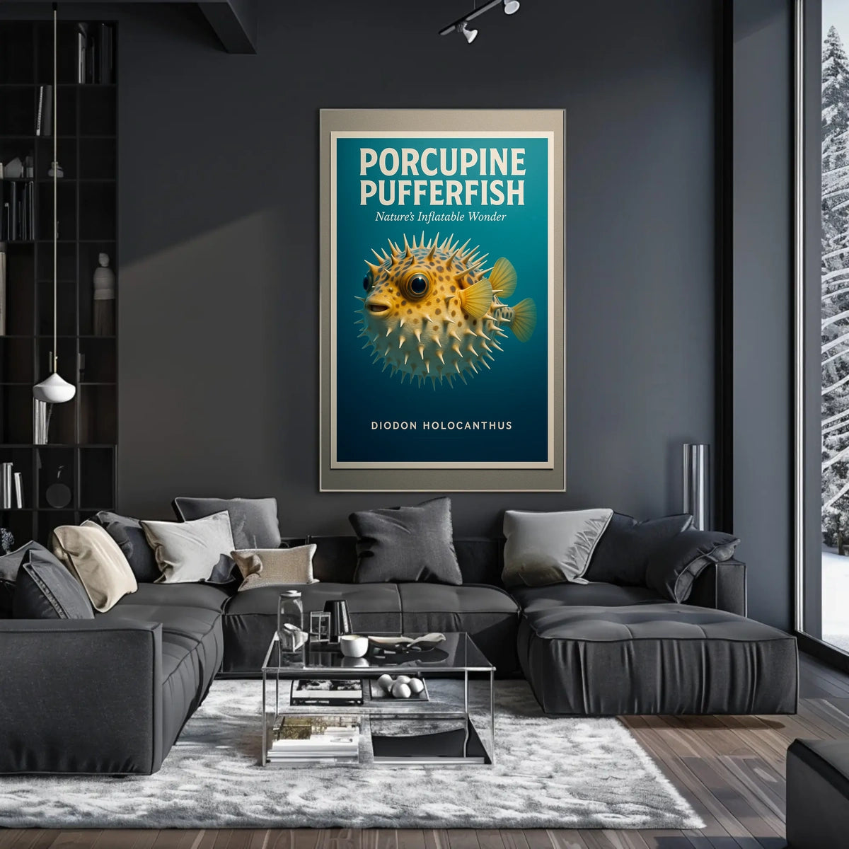 Porcupine Pufferfish Natures Inflatable Wonder Poster