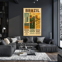 Discover Brazil Poster PosterGoat