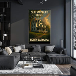 Carl Sandburg Home Poster