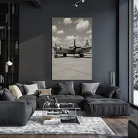 Vintage Bomber Aircraft WWII Poster