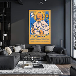 Saint John XXIII Poster PosterGoat