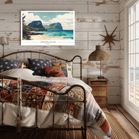 Lord Howe Island Tranquil Scenery Travel Poster