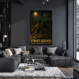 Street Legends Harlem Basketball Classics Poster