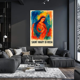 Saint Mary Di Rosa Poster