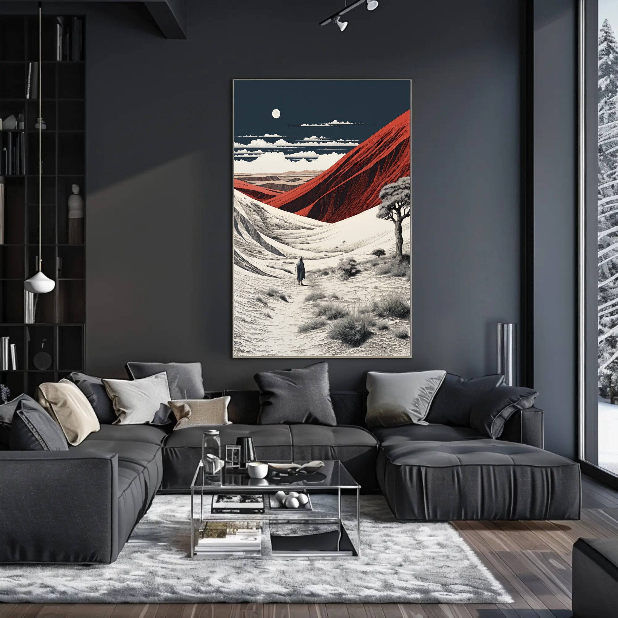 Desert Wanderer Poster