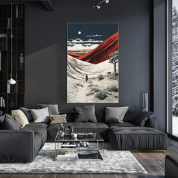 Desert Wanderer Poster