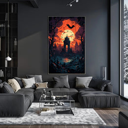 Eerie Twilight Poster