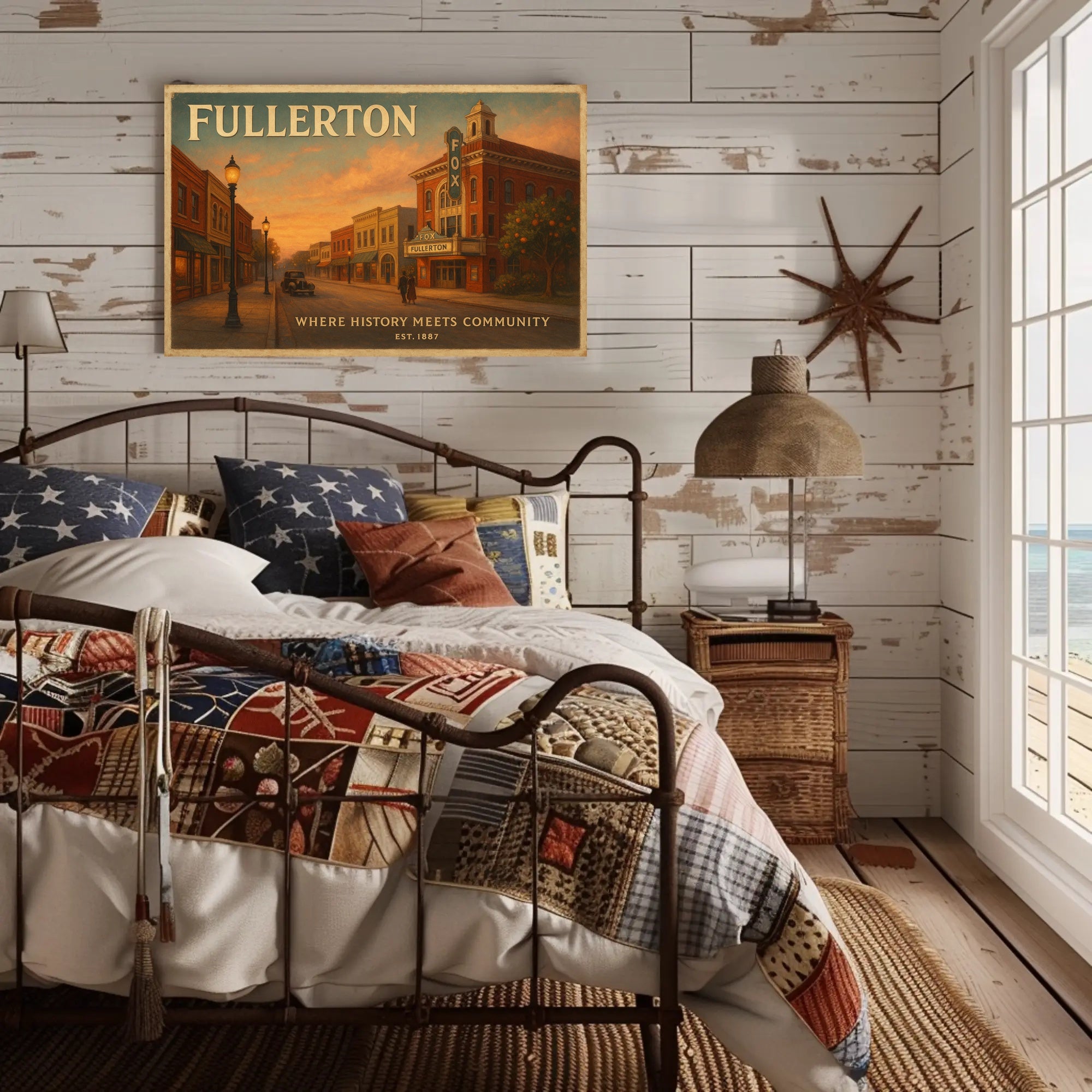 Fullerton History Community Travel Poster