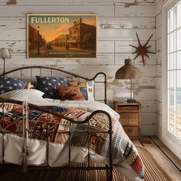 Fullerton History Community Travel Poster