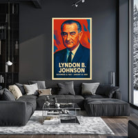 Lyndon B. Johnson Presidential Poster