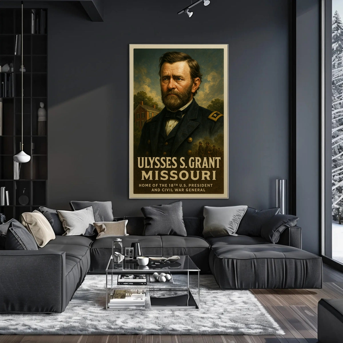 Ulysses S. Grant 18Th President Poster