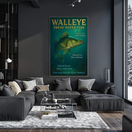 The Elusive Walleye Poster