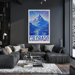 Colorado Mountain Vista Poster