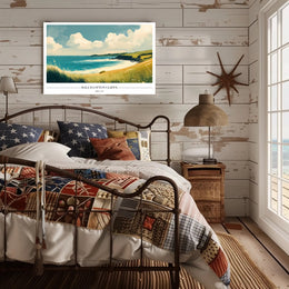 Ballycotton Cliffs Artistic View Poster