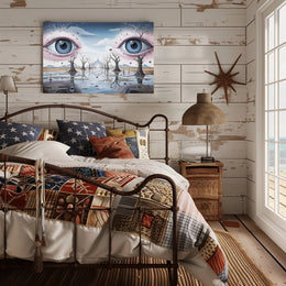 Surrealistic Eyescape Dreamscape Wall Art - Abstract or Artistic Poster