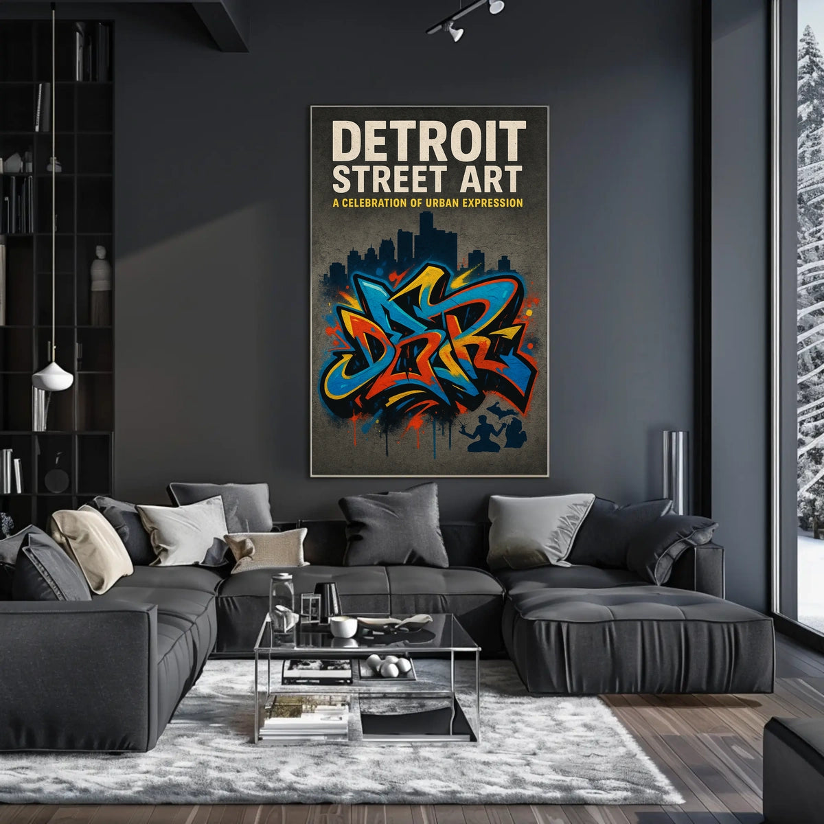Detroit Street Art Celebration Poster