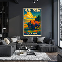 Manitoba Wilderness Poster