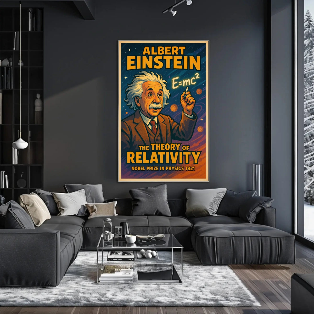 Albert Einstein The Theory Of Poster