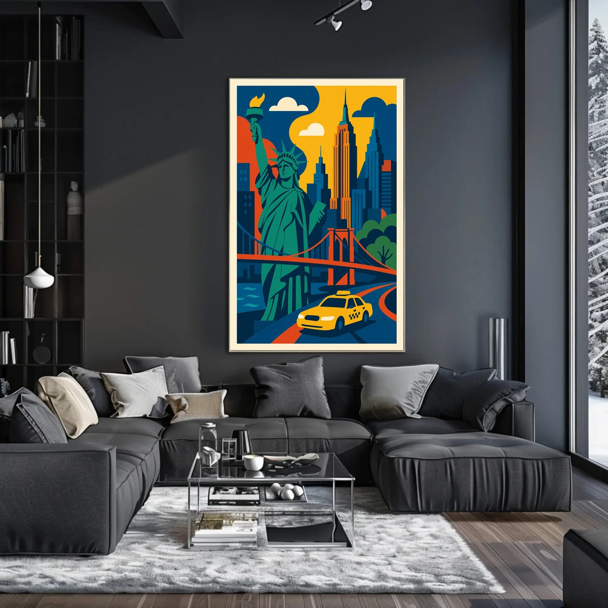Iconic New York City Poster