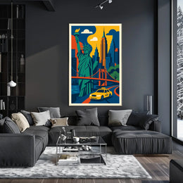 Iconic New York City Poster