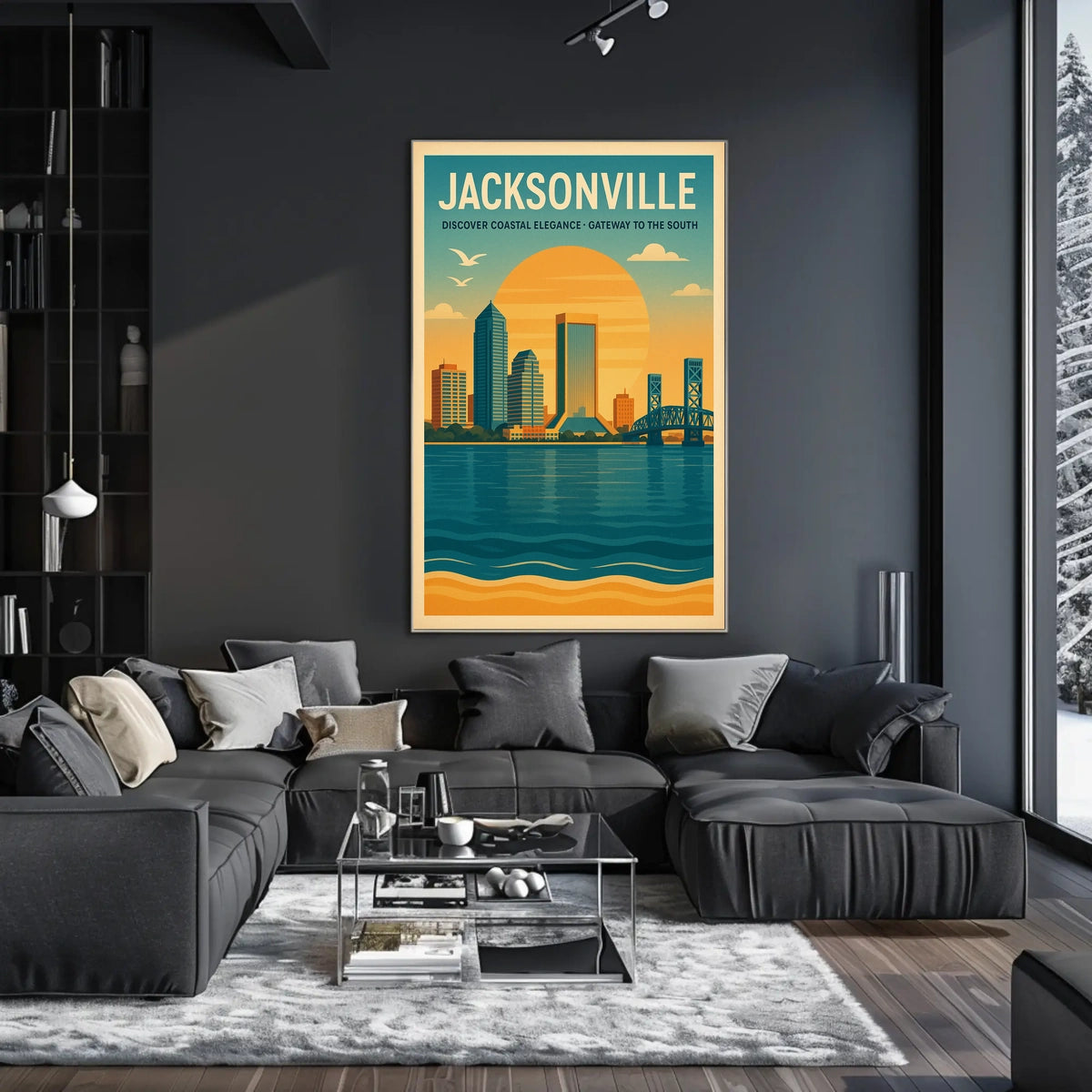 Discover Jacksonville Poster