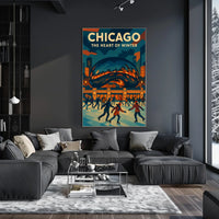 Chicago The Heart Of Winter Poster