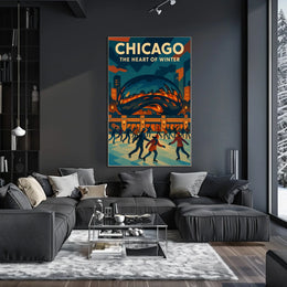 Chicago The Heart Of Winter Poster
