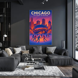 Chicago The Heart Of Winter Poster
