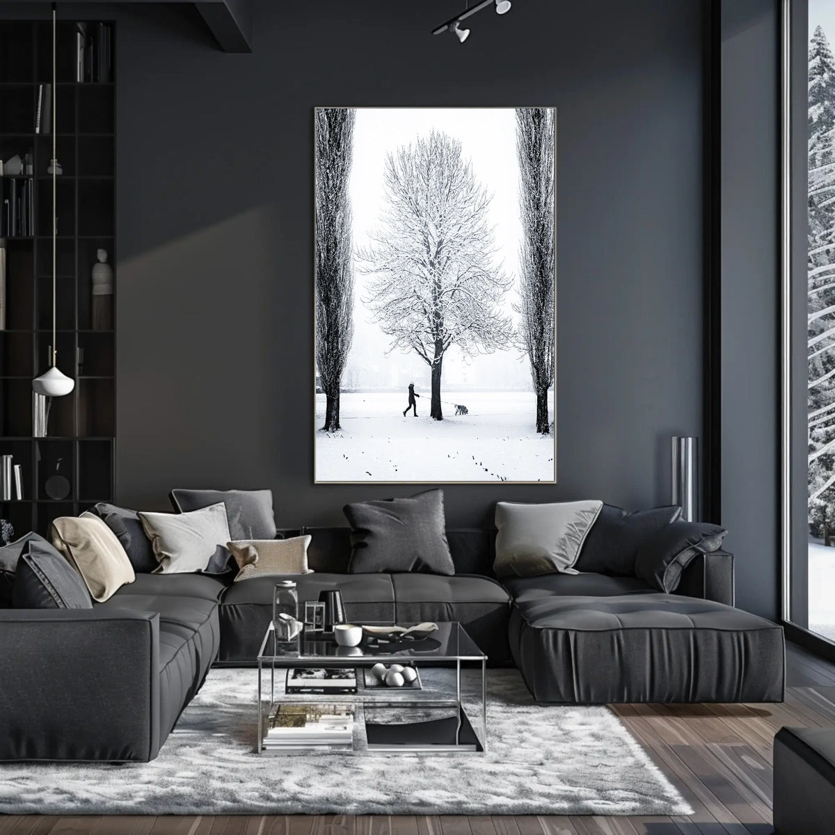 Winter Stroll Poster