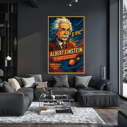 Albert Einstein Nobel Prize In Physics Poster