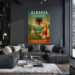 Explore The Heart Of The Balkans Poster