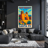 New Mexico Santa Fe Poster