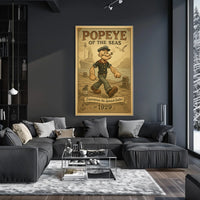 Popeye 1929 Art Poster POP-206