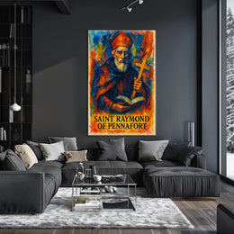 Saint Raymond Of Pennafort Poster