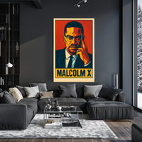 Malcolm X Poster