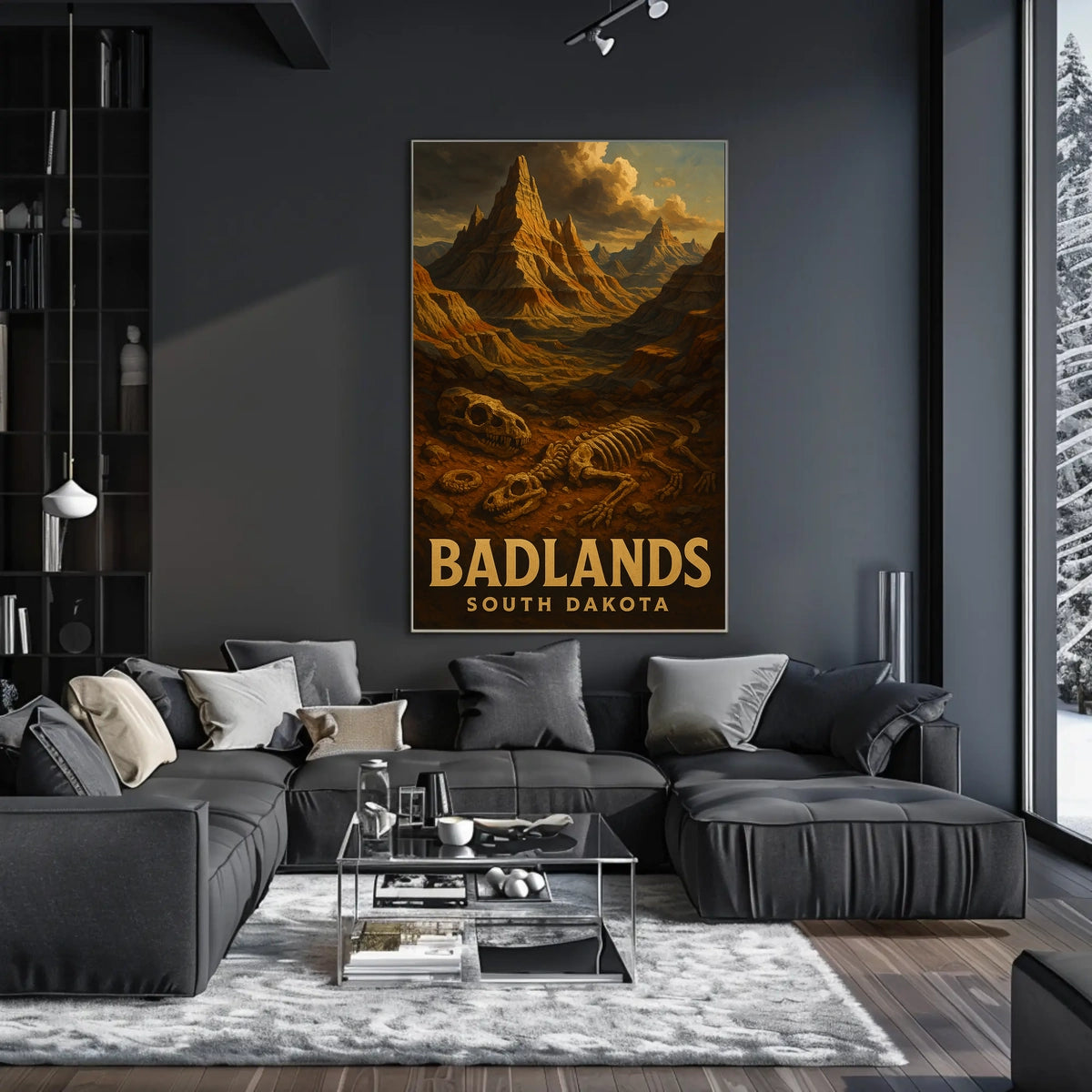 Badlands Of South Dakota Poster