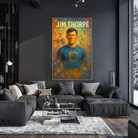 Jim Thorpe A Legendary Athlete Poster