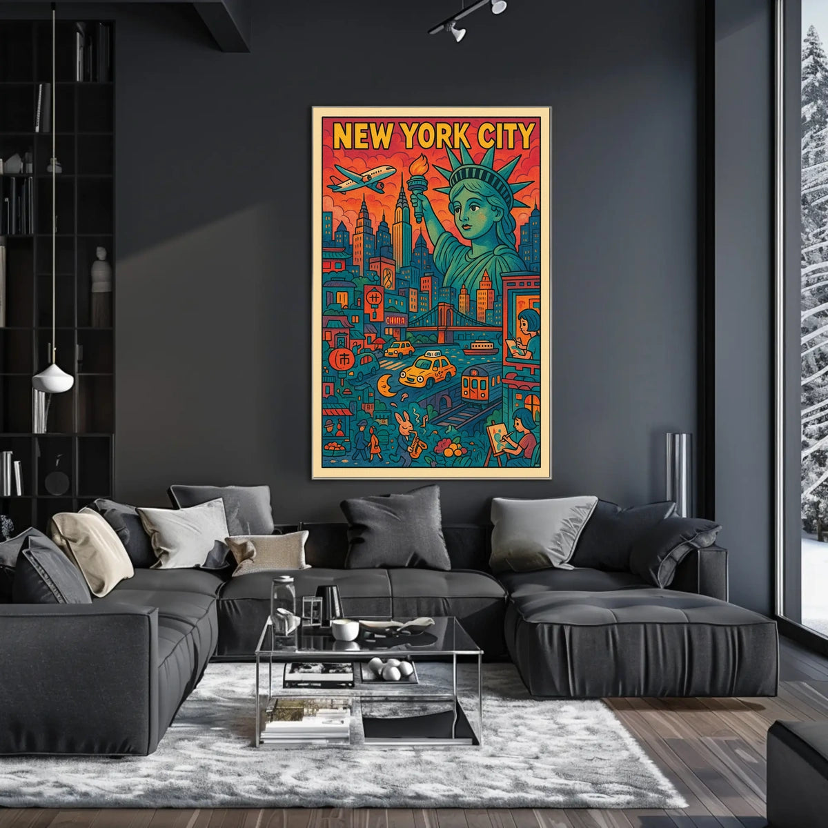 New York City Vibes Poster