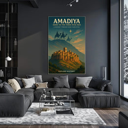Amadiya Home to the Three Wise Men Poster
