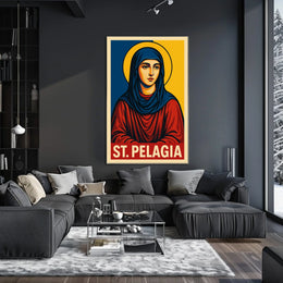 St. Pelagia Poster