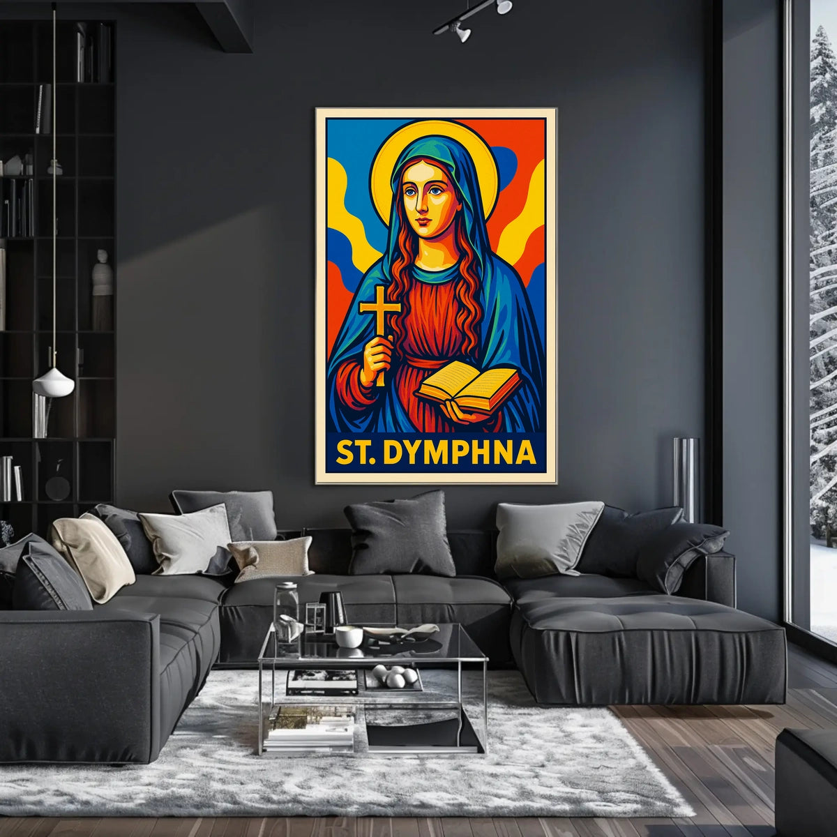 St. Dymphna Poster