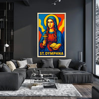 St. Dymphna Poster