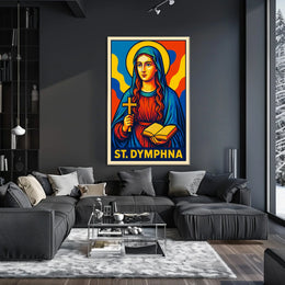 St. Dymphna Poster