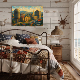 Maseru Cityscape Wanderlust Photography Realism Poster