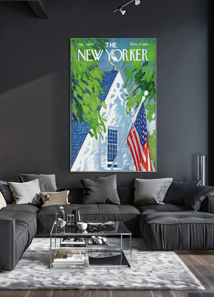 Iconic American Summer Day July 1966 Cultural Heritage Poster