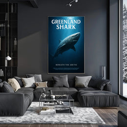 Greenland Shark Beneath the Arctic Poster PosterGoat