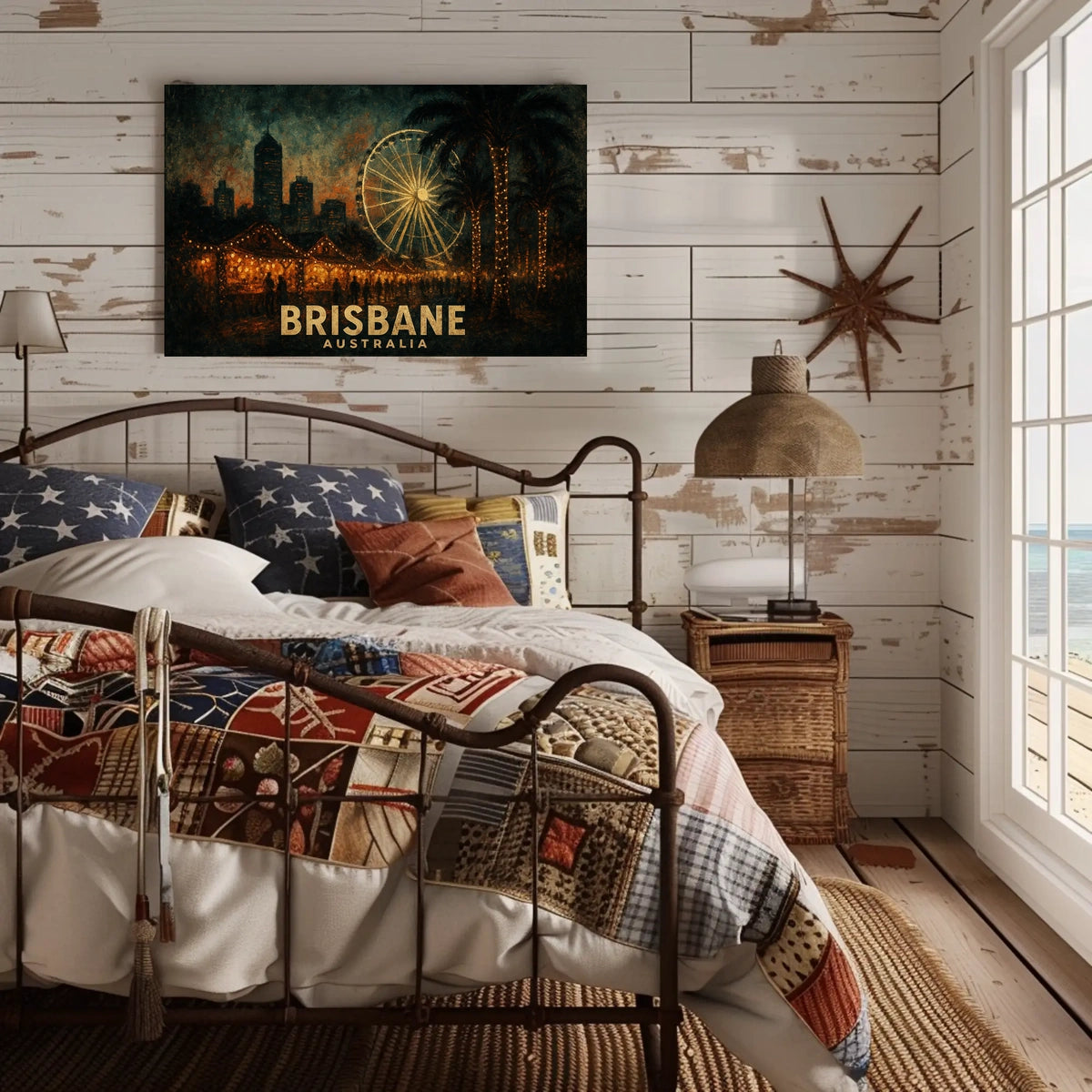 Brisbane Nights Poster