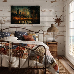 Brisbane Nights Poster