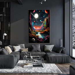 Cosmic Landscape Poster PosterGoat