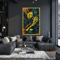 Sonic Cheetah Groove Poster